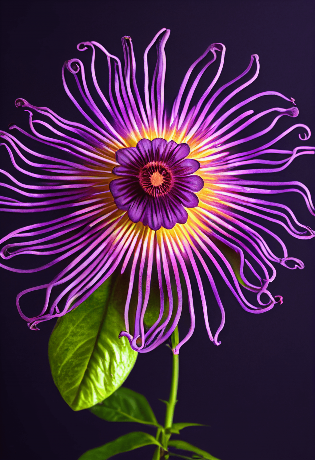 Symmetrical flower