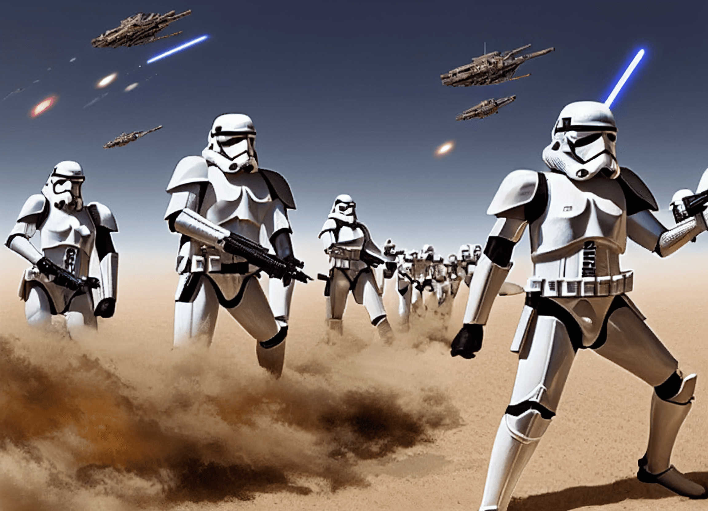 Stormtrooper battles