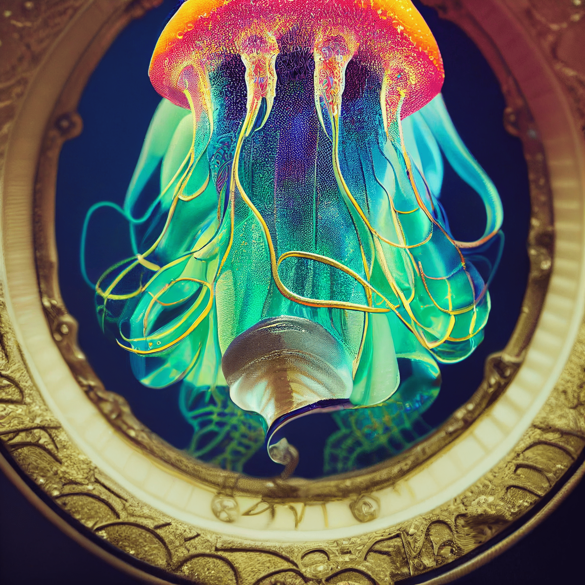 colorful jellyfish nike