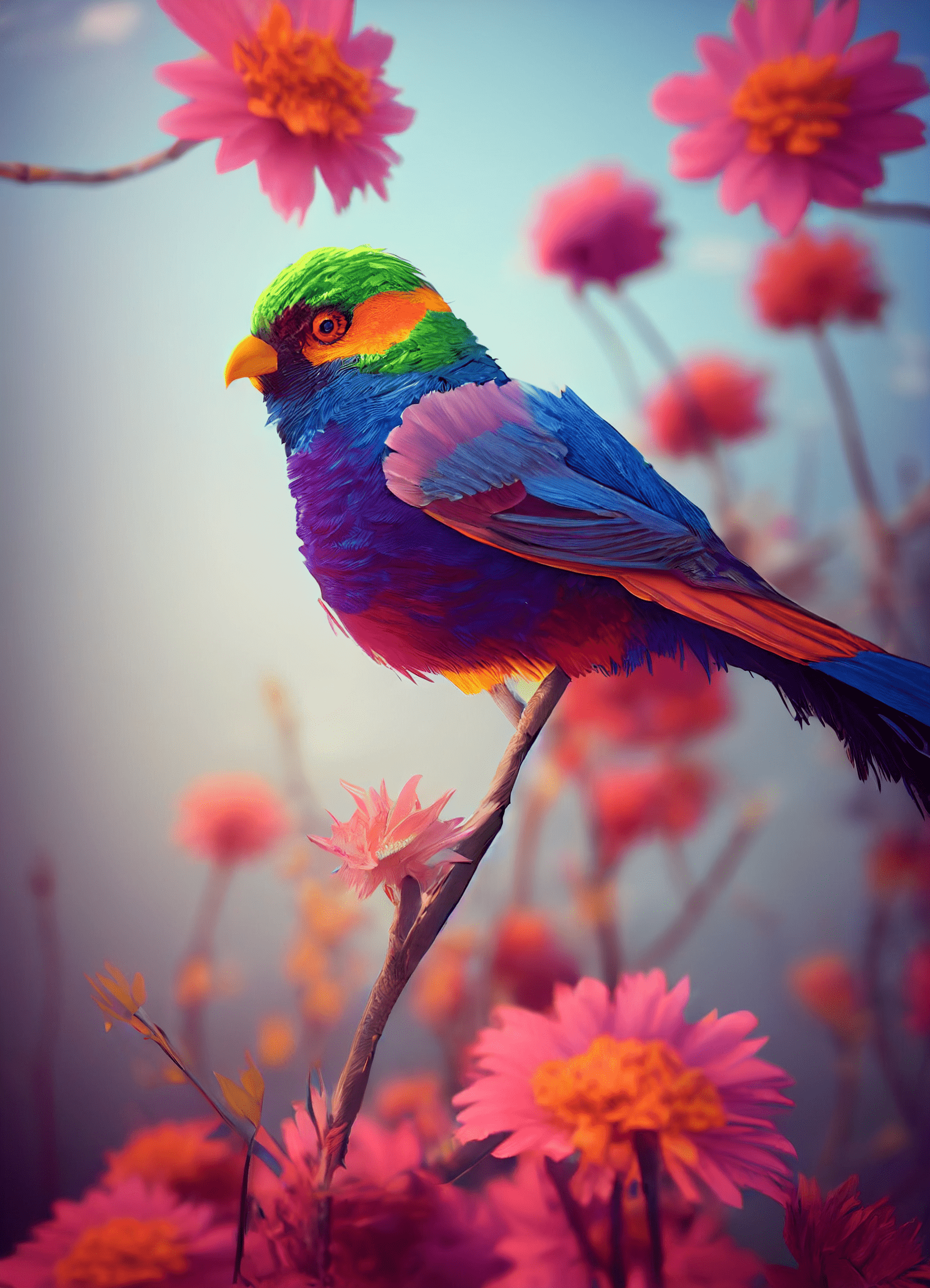 Colorful Tweet