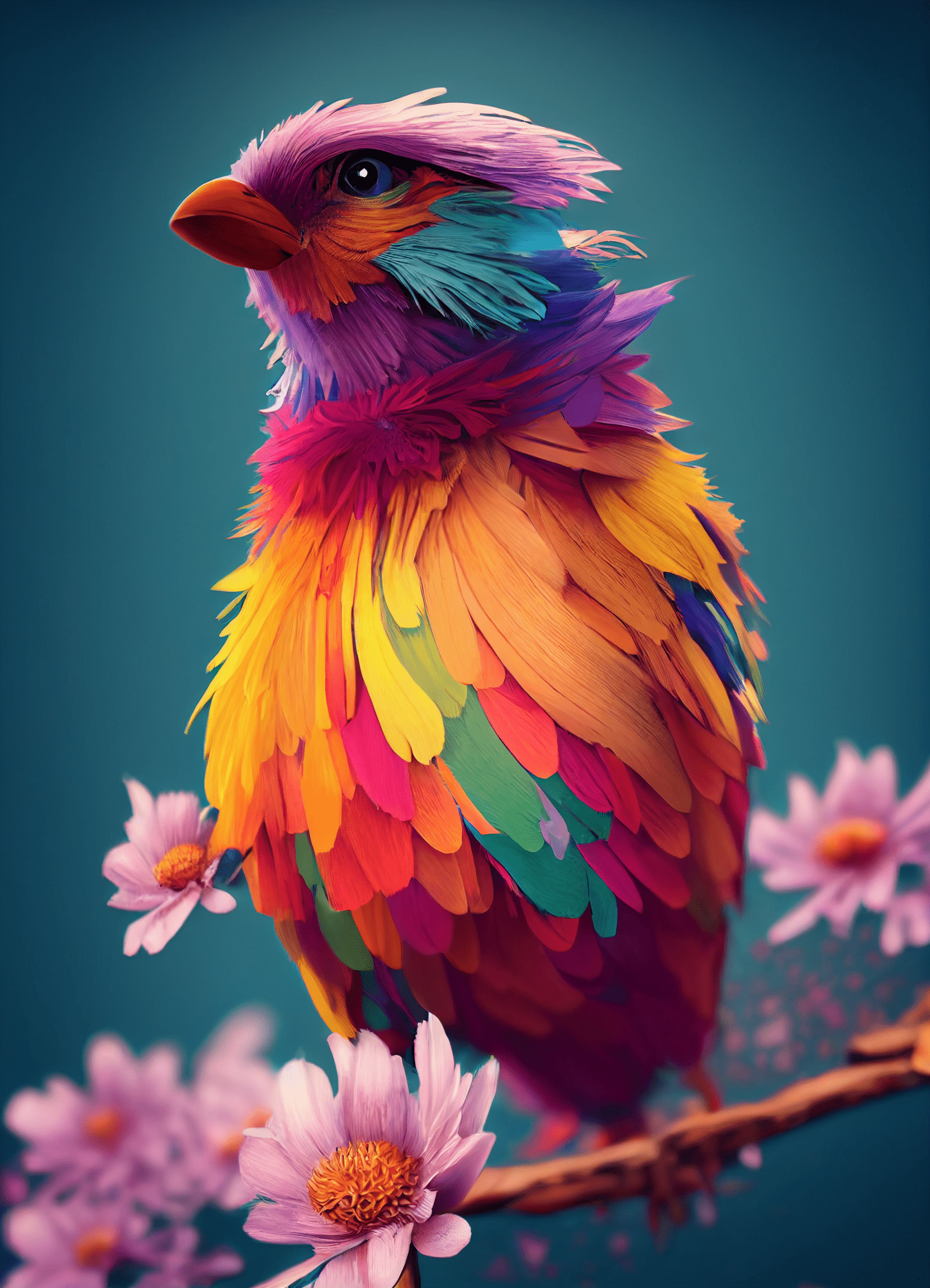 Colorful Tweet