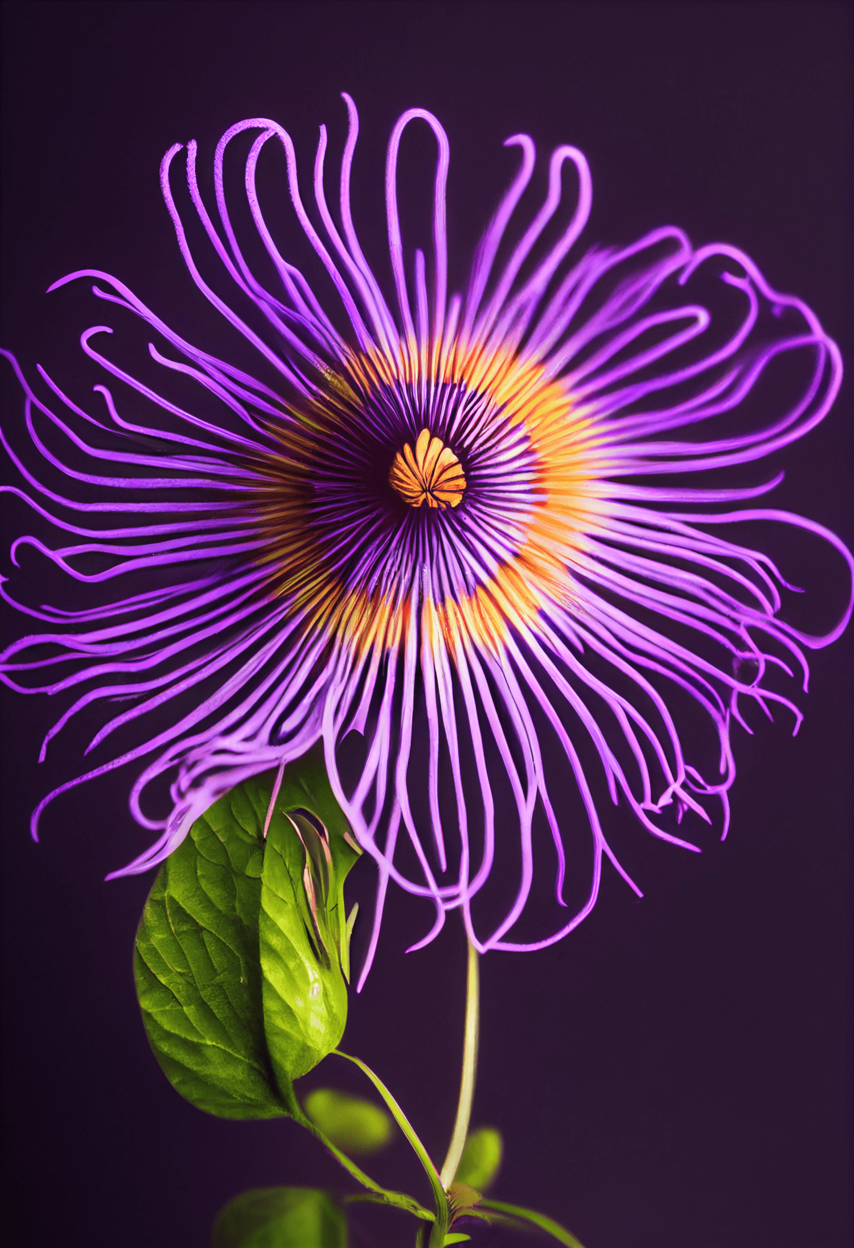 Symmetrical flower