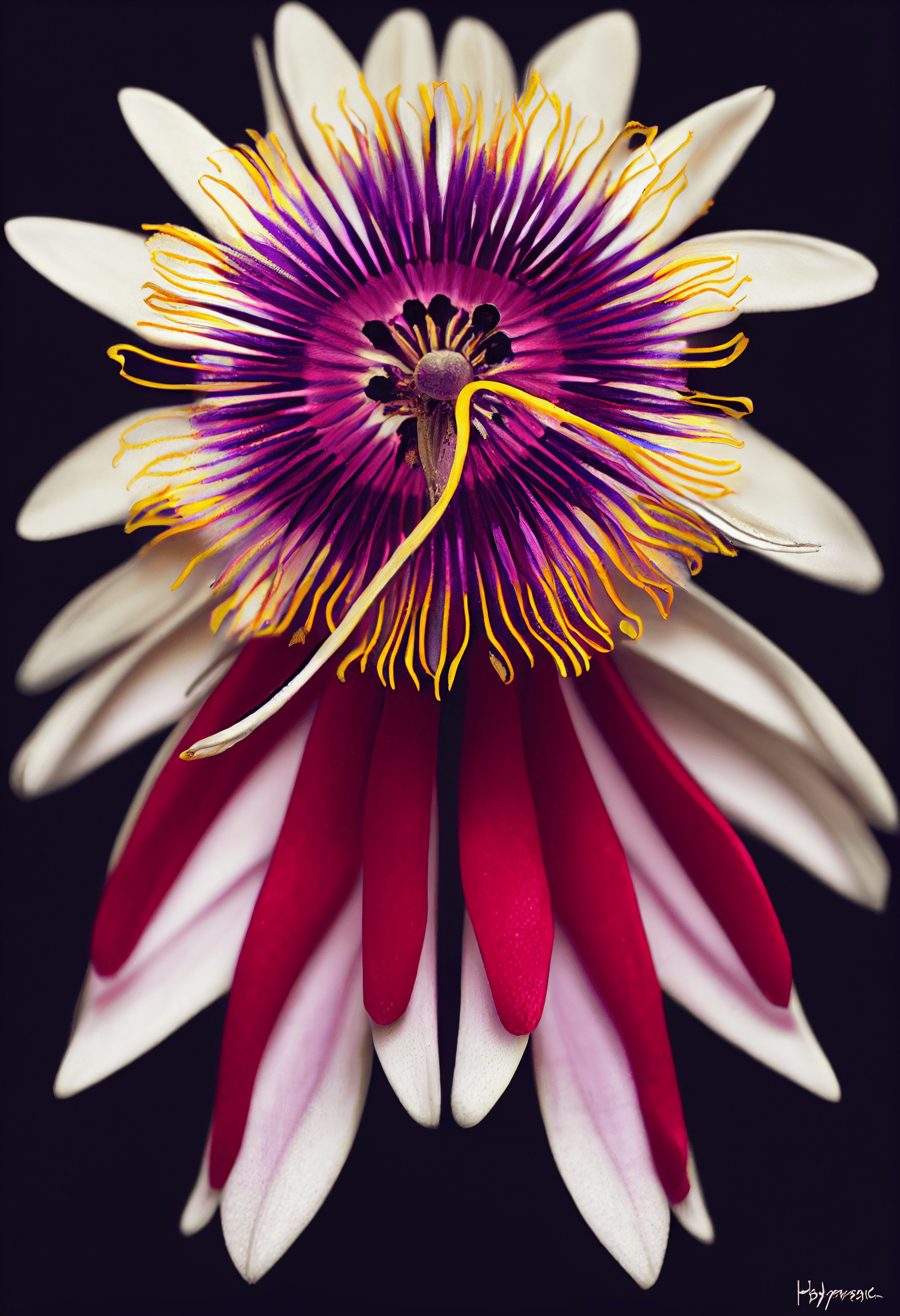 Symmetrical flower