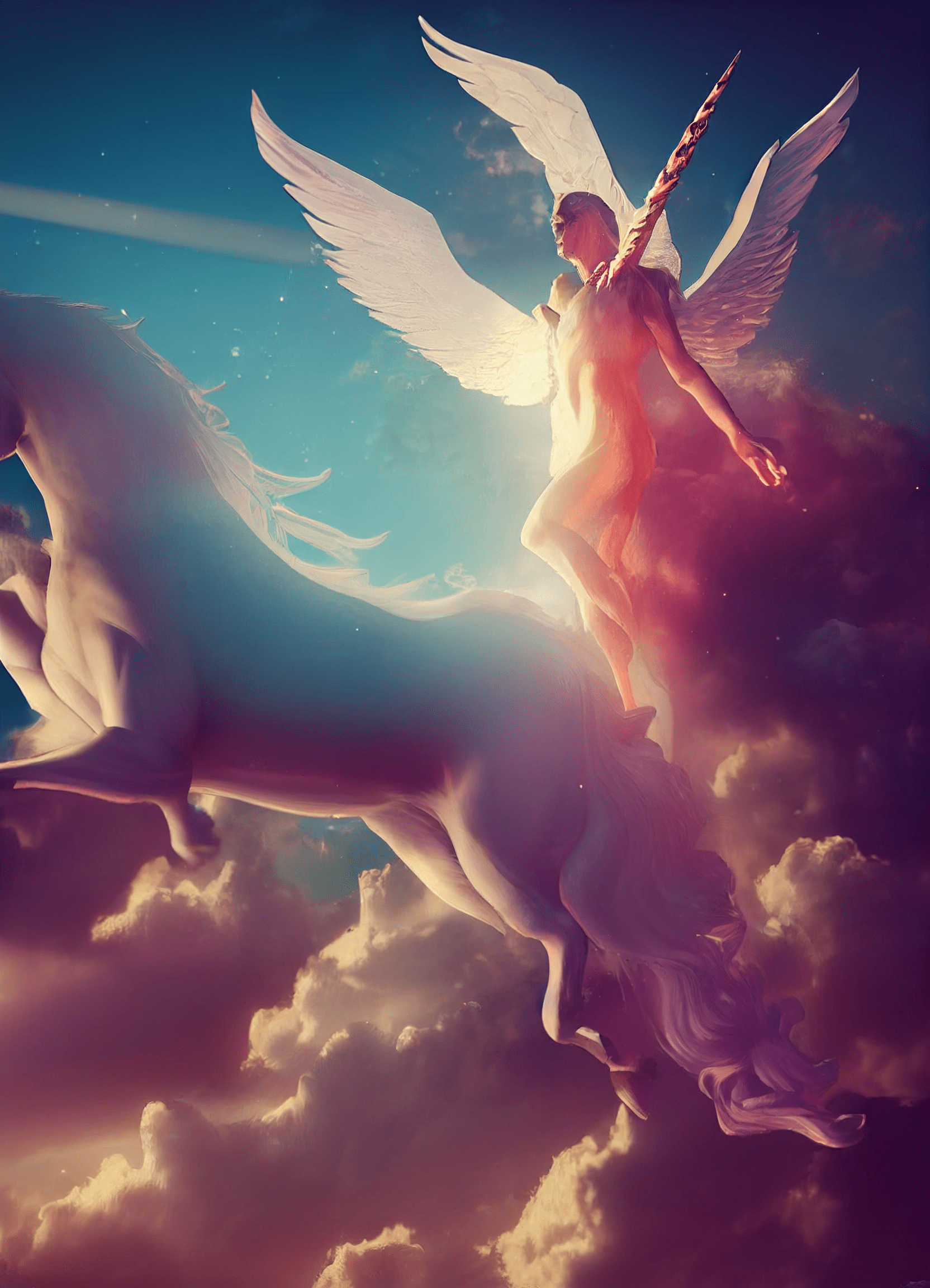 Unicorn angel
